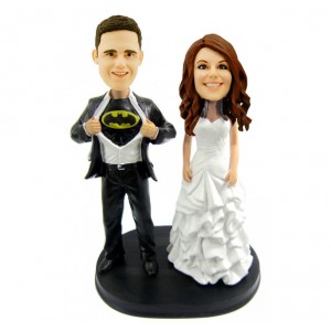 batman wedding bobblehead personalised