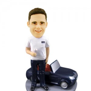custom mini car bobblehead