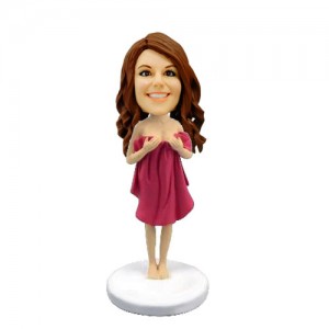 custom sexy lady bobble head