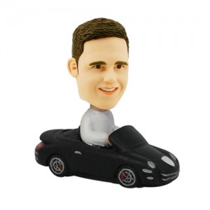 custom funny car bobblehead