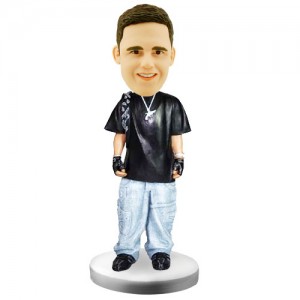 hiphop man personalised bobblehead