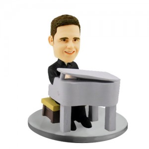 pianist customized bobblehead