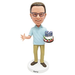 young man birthday custom bobblehead