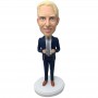 smart man personalised bobblehead