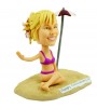 bikini sexy girl on the sands personalised bobblehead