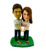 custom anniversary couple bobblehead
