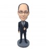custom boss bobblehead holding the thumb