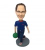 custom bowling bobble head
