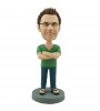 custom casual man bobblehead