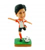 custom female soccer player bobble-head