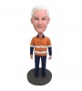 custom fire fighter bobblehead