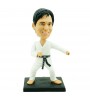 custom kongfu bobblehead waving fist