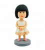 custom lovely girl bobblehead doll