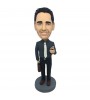 custom male teacher bobblehead doll