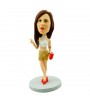 custom sexy girl say hi to you