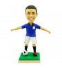 custom soccer player bobblehead dribbling the ball