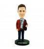 custom wear scarves casual man bobblehead