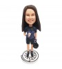 custom cycling race suit bobblehead