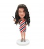 custom hairdresser bobble head 