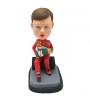 custom racing boy bobblehead