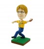 customised baseball girl bobblehead