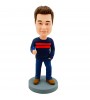 customised bobblehead casual man