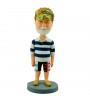 customised casual old male bobblehead