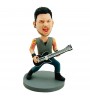 customised guitarist bobble head doll