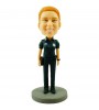 customised police female bobblehead