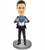 customised superman bridesmaids bobblehead