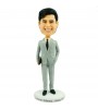 customized professer bobble head doll
