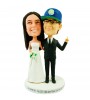 lovely personalised wedding bobbleheads