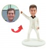 lovely dancing man personalised bobblehead