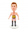 personalised WWE chamption bobblehead
