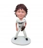 personalised baseball child player bobblehead