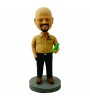 personalised beer man bobblehead