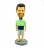 personalised casual man bobblehead