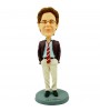 personalised casual man bobblehead