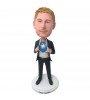 personalised company leader bobblehead