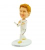 personalised cricket kid player bobblehead
