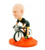 personalised cyclist bobblehead doll