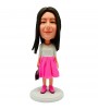 personalised fashionable female carrying top brand bag