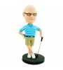 personalised golfer bobblehead doll