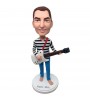 personalised guitar player bobblehead