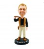 personalised hunter bobblehead carrying a gun