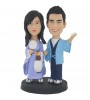 personalised japanese couple bobblehead