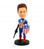 personalised kid captain american bobblehead