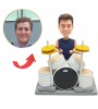 personalised drummer bobblehead