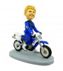 personlised motorcycling bobble head doll