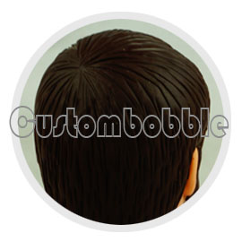 bobble head details hair